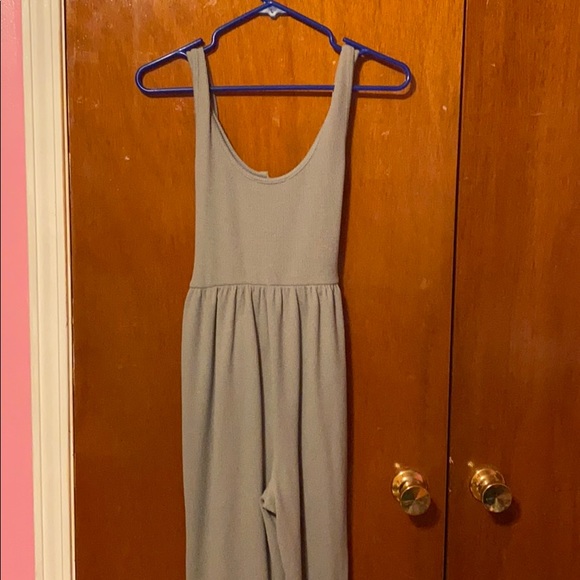 Gray knot jumpsuit - Picture 4 of 6